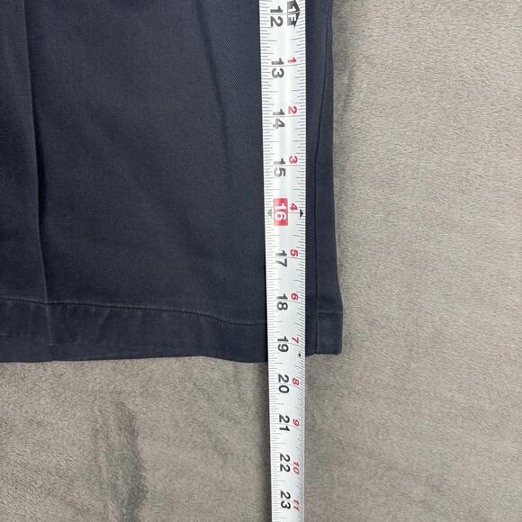 L.L. Bean Mens Comfort Waist Cotton Chino Hiking Shorts Size 40 Navy Blue - Picture 7 of 8